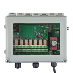 497-5280-AC, Air-Eagle XLT Plus, 900MHz, Dozer Stop Switch Receiver, Monitors Eight Dozers Simultaeously, 100-250VAC Powered